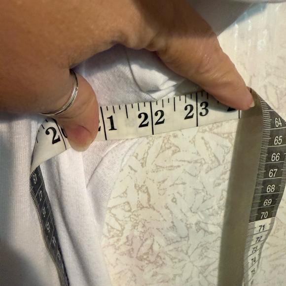 Zac & Rachel White Casual Button Down Roll Sleeve Tab Shirt, Cotton Blend, Sz L - Picture 6 of 9